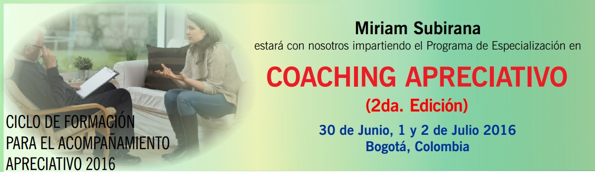 Coaching Apreciativo (2da edicion) colombia 2016